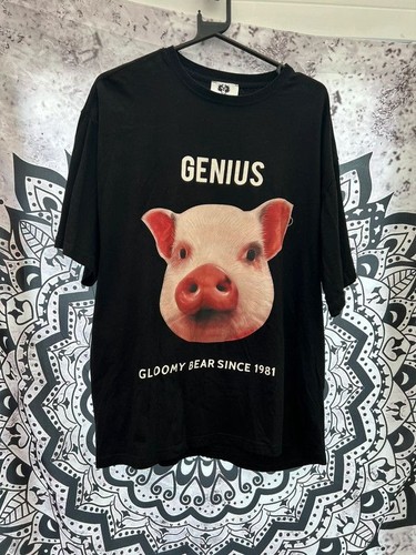 Black short sleeved genius - black,