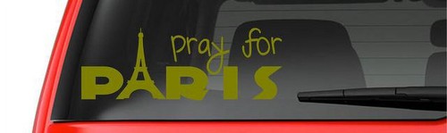Vinyl decal pray - vinyl, decal: